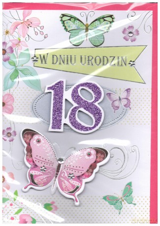 Karnet B6 Urodzinowy