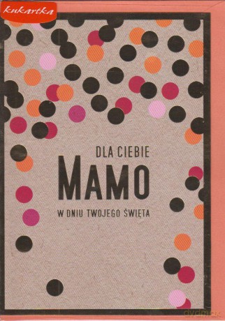 Karnet Dla Ciebie Mamo