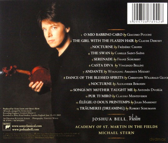 Joshua Bell: Romance of the Violin [CD]