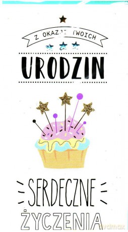 Karnet urodzinowy