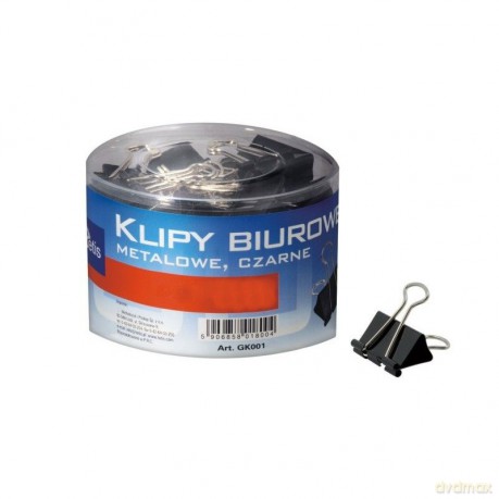 Klipy biurowe 19 mm