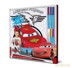 Koszulka do kolorowania 110 cm Cars