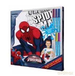 Koszulka do kolorowania 116 cm Spider-Man