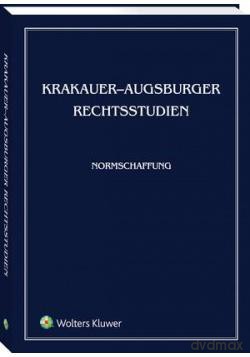 Krakauer Augsburger Rechtsstudien Normschaffung [KSIĄŻKA]
