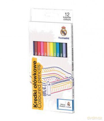 Kredki 12 kolorów Real Madrid Color 2