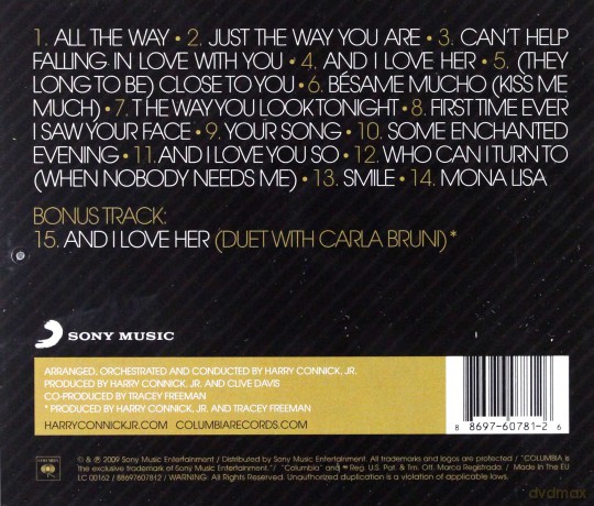 Harry Connick Jr.: Your Songs (Album + 1 Bonus Track for Europe) [CD]