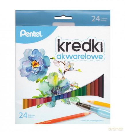 Kredki akwarelowe 24 kolory