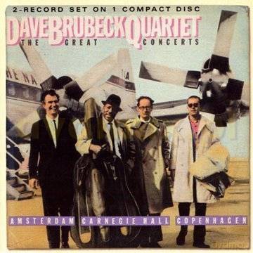 The Dave Brubeck Quartet: The Great Concerts...Amsterdam, Copenhagen, Carnegie Hall (Original Columbia Jazz Classics) [CD]