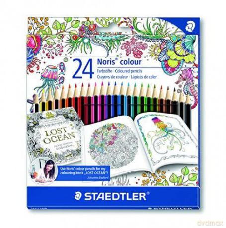 Kredki ołówkowe 24 kolory Noris Colour
