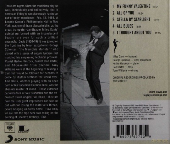 Miles Davis: My Funny Valentine (Original Columbia Jazz Classics) [CD]