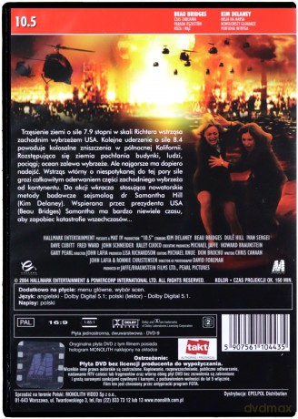 10,5 w skali Richtera [DVD]