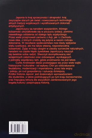 Krótka historia Japonii. Od samurajów do Sony - Curtis Anderssen [KSIĄŻKA]