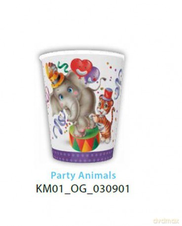 Kubeczki papierowe KM 030901 Party Animals