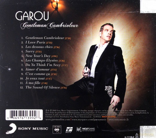Garou: Gentleman Cambrioleur [CD]