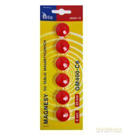 Magnesy GM400-C6 Czerwone