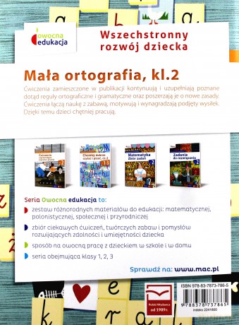 Mała ortografia klasa 2 [KSIĄŻKA]