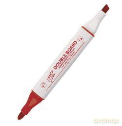 Marker do tablic Double czerwony
