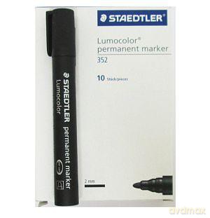 Marker Lumocolor permanentny okrągły czarny