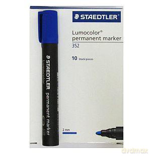Marker Lumocolor permanentny okrągły niebieski