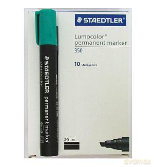 Marker Lumocolor permanentny ścięty zielony