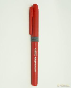 Marker permanentny Grip do CD Czerwony