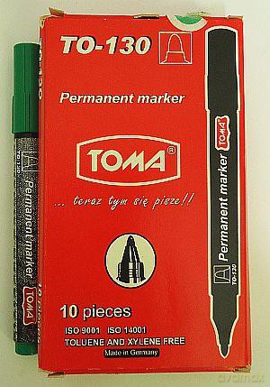 Marker permanentny Jeans zielony