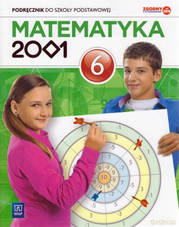 Matematyka 2001 Szkoła podstawowa klasa 6 podręcznik [KSIĄŻKA]