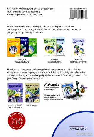 Matematyka z plusem Szkoła podstawowa klasa 6 ćwiczenia cz.2/2 wersja B Geometria [KSIĄŻKA]
