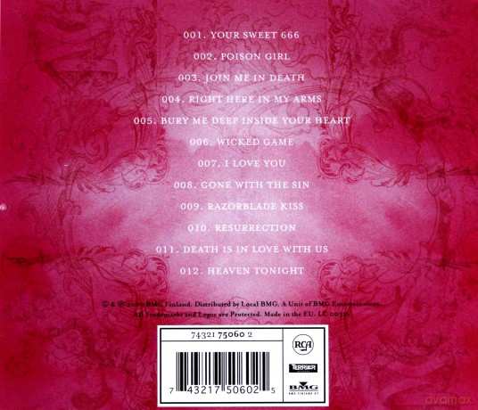 HIM: Razorblade Romance (New Artwork + Bonustracks Intl. Version) [CD]