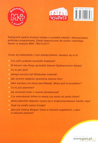 Matematyka z plusem Szkoła podstawowa klasa 7 podręcznik [KSIĄŻKA]