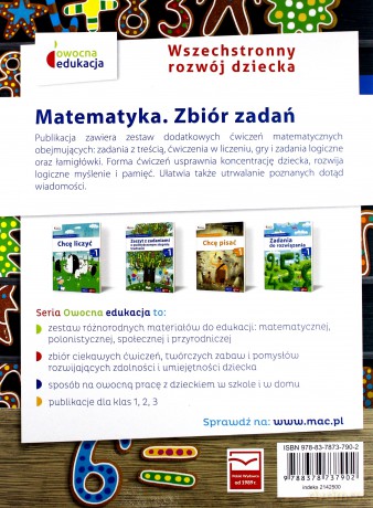 Matematyka Zbiór zadań klasa 1 [KSIĄŻKA]
