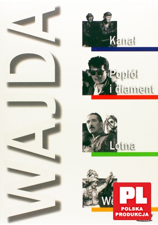 Andrzej Wajda: Kanał / Popiół i diamnet / Lotna / Wesele [BOX] [4DVD]