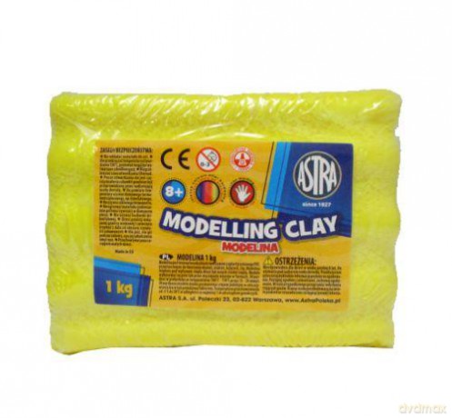 Modelina 1 kg żółta