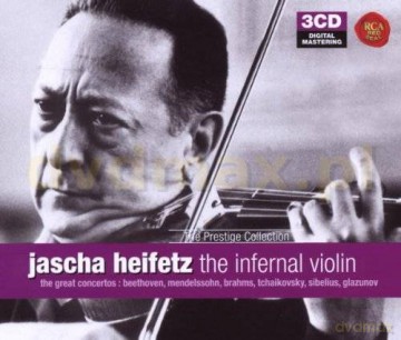 Jascha Heifetz: Jascha Heifetz - The Infernal Violin (The Prestige Collection) [BOX] [3CD]