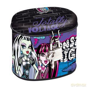 Monster High skarbonka metalowa zamykana
