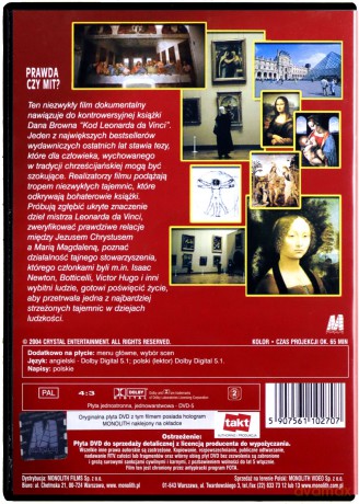 Kod Leonarda da Vinci: prawda czy mit? [DVD]