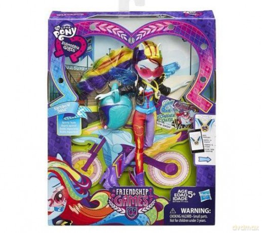 My Little Pony Equestria Girls B3776 Motocross Rainbow Dash