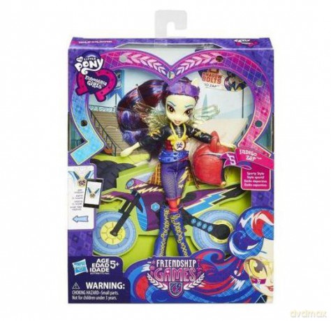 My Little Pony Equestria Girls B3779 Indigo Zap