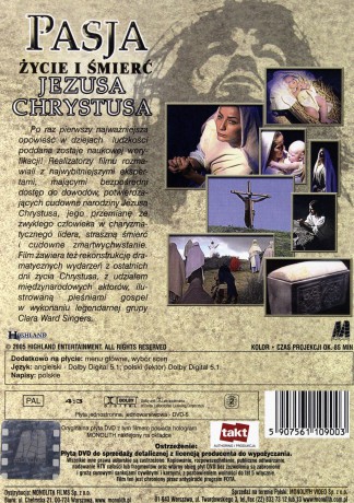 Pasja - życie i śmierć Jezusa Chrystusa [DVD]