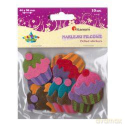 Naklejki filcowe 307530 Muffinki