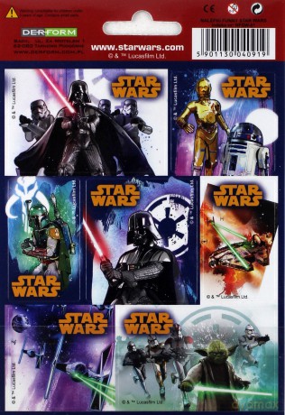 Nalepki Funny Star Wars (Gwiezdne Wojny)