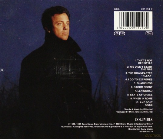 Billy Joel: Storm Front [CD]
