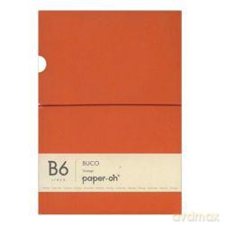 Notatnik Buco B6/112 kartek w linie Orange