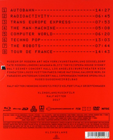 Kraftwerk: 3-D The Catalogue [Blu-Ray]+[DVD]