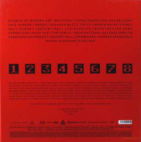 Kraftwerk: 3-D The Catalogue [4xBlu-Ray]
