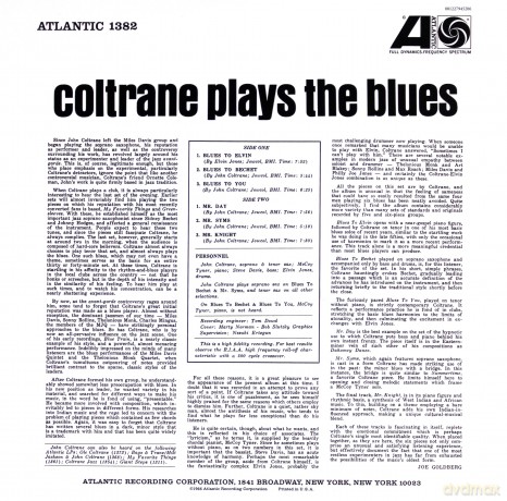 John Coltrane: Coltrane Plays The Blues (Mono Remaster) [Winyl]