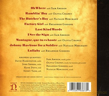 Kronos Quartet: Folk Songs [CD]