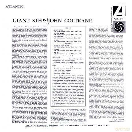 John Coltrane: Giant Steps (Mono Remaster) [Winyl]
