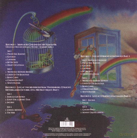Marillion: Misplaced Childhood (Deluxe Edition) [4xWinyl]