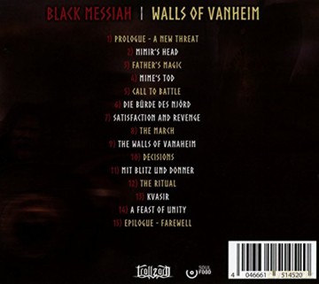 Black Messiah: Walls Of Vanaheim [CD]